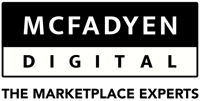 McFadyen Digital Logo w Tagline - B+W McFadyen Digital Logo w Tagline - B+W