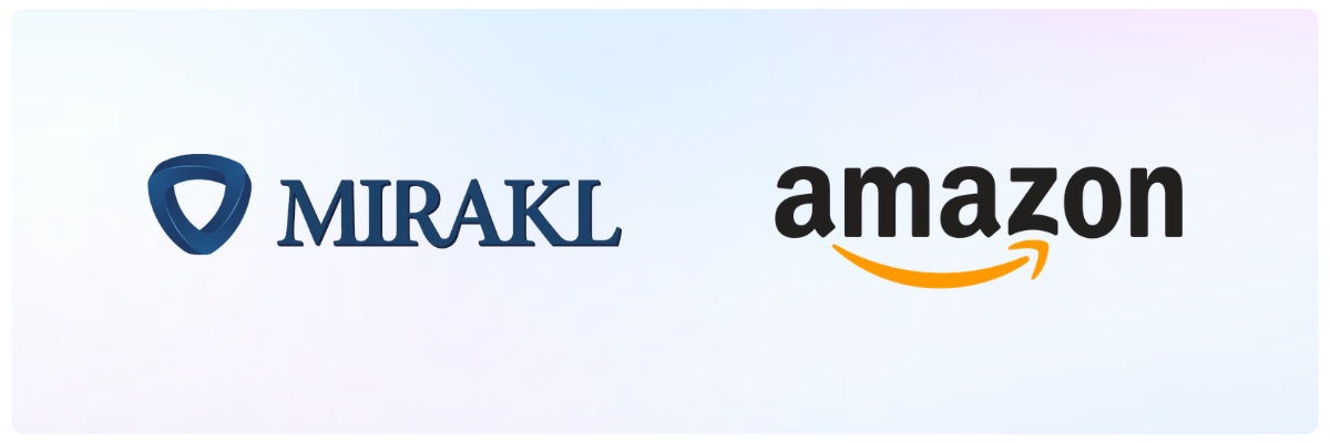 mirakl and amazon logo